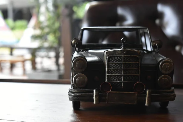 Modelos Carros São Antiguidades Nos Dias Hoje São Para Exibição — Fotografia de Stock