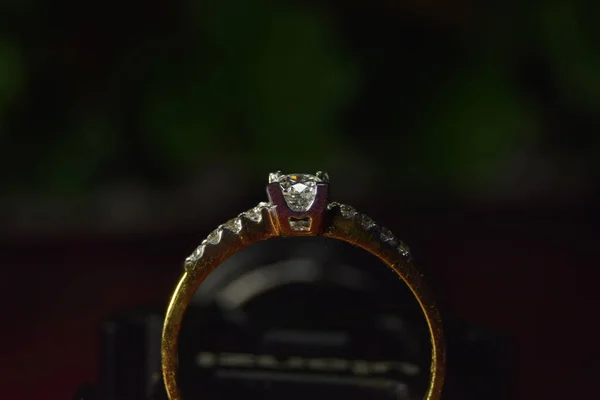 Luxury Diamond Jewelry Ring — Φωτογραφία Αρχείου