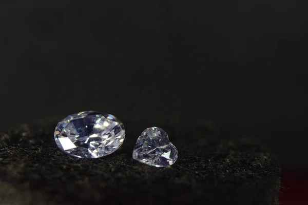 Diamond Diamant Som Vacker Klar Ren Och Dyr Viktigt Som — Stockfoto