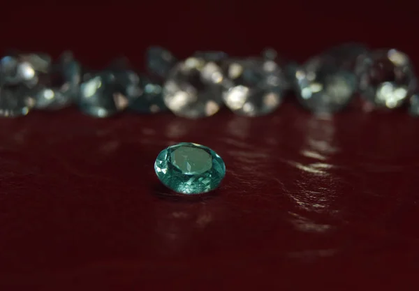 Zircon Gemstone Has Beautiful Colors Expensive Important Rare Popular Jewelry — ストック写真