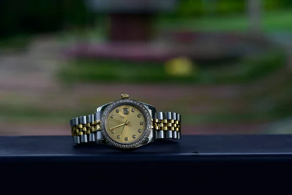 Relojes Lujo Reloj Que Recogido Durante Mucho Tiempo — Foto de Stock