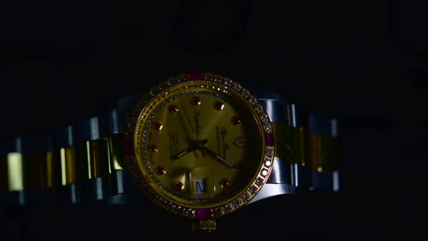 Luxury Watches Wristwatch Expensive — Stock Video