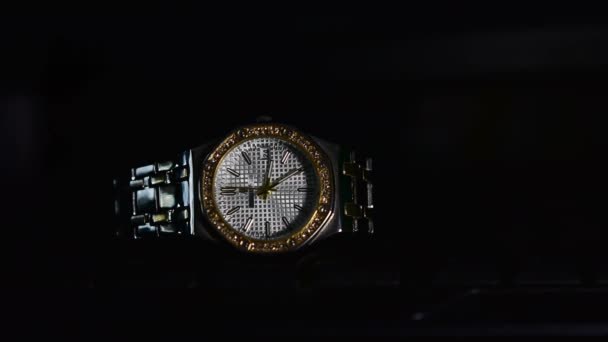 Luxury Watches Wristwatch Expensive — Stock Video