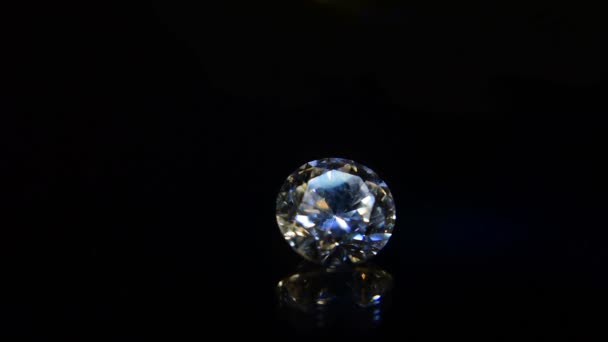 Diamants Sélectionnés Symétriques Beaux Pour Fabrication Bijoux — Video