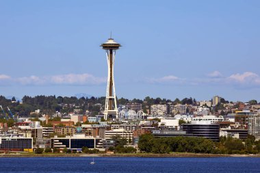 Seattle Skyline Washington Eyaleti