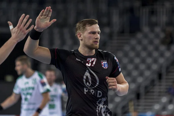 Zagreb Croatia Fevereiro 2019 Ehf Mens Championship League Ppd Zagreb — Fotografia de Stock