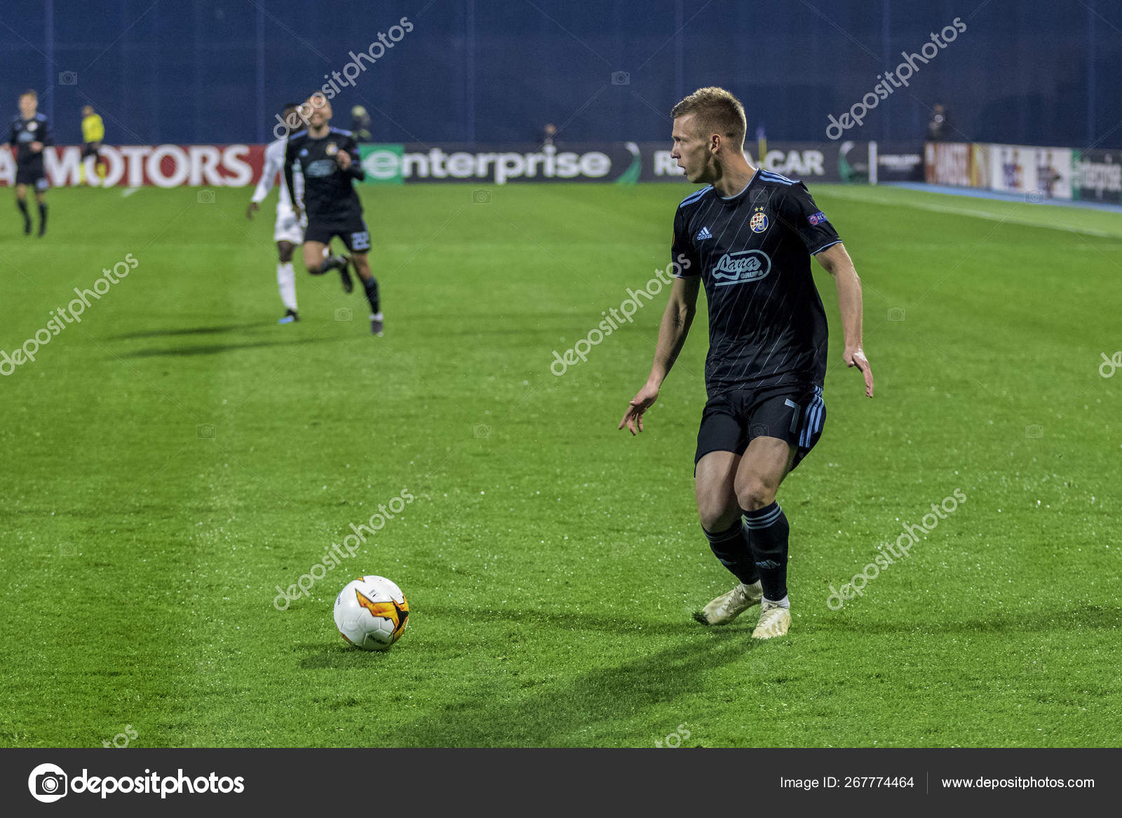 ZAGREB, CROATIA - JULY 13, 2019: Croatian league Supercup, GNK Dinamo vs. HNK  Rijeka. Players in action Stock Photo - Alamy