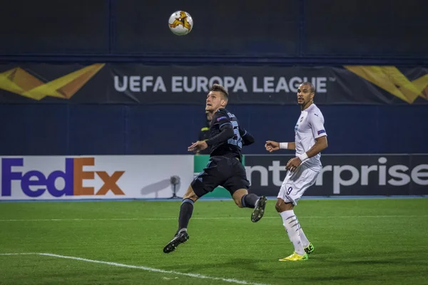 Zagreb Croatia February 2019 Uefa Europa League 2018 2019 Gnk — 스톡 사진