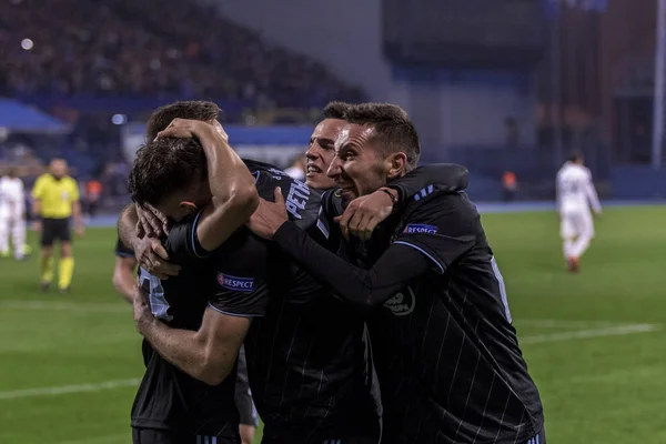 Zagreb Croatia February 2019 Uefa Europa League 2018 2019 Gnk — Stock Photo, Image