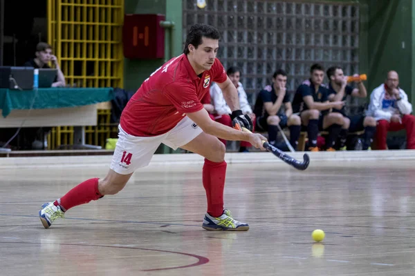 Zelina Croatie Janvier 2018 Croatia Indoor Cup 2018 Match Hockey — Photo