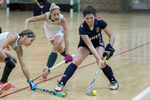 Zelina Croatie Janvier 2018 Croatia Indoor Cup 2018 Match Hockey — Photo