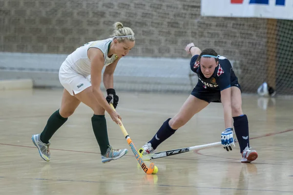 Zelina Croácia Janeiro 2018 Croácia Copa Indoor 2018 Jogo Hóquei — Fotografia de Stock