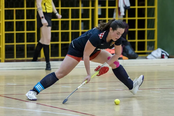 Zelina Croatie Janvier 2018 Croatia Indoor Cup 2018 Match Hockey — Photo