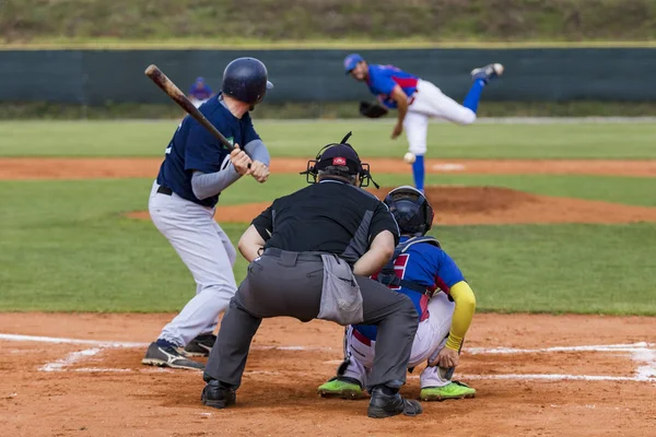 Karlovac Croatia Maio 2018 Euro Interleague Baseball Match Baseball Club — Fotografia de Stock