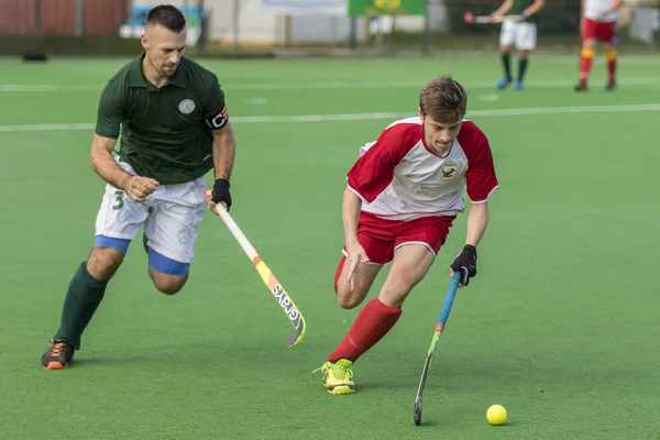 Zagreb Kroatië Juni 2018 Kroatisch Veldhockeykampioenschap Tussen Zelina Hahk Mladost — Stockfoto