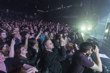 Zagreb, Hırvatistan - 17 Nisan 2018: Editör