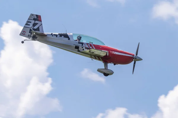 Velika Gorica Croacia Mayo 2018 Airvg 2018 Airshow Extra 330 — Foto de Stock