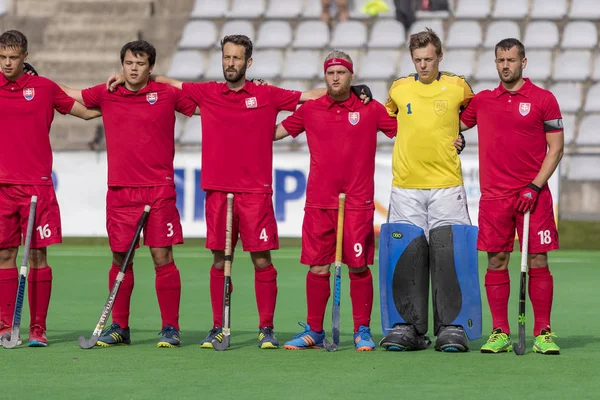 Загреб Хорватія Червня 2018 Hockey Series Open Хорватії 2018 Матч — стокове фото