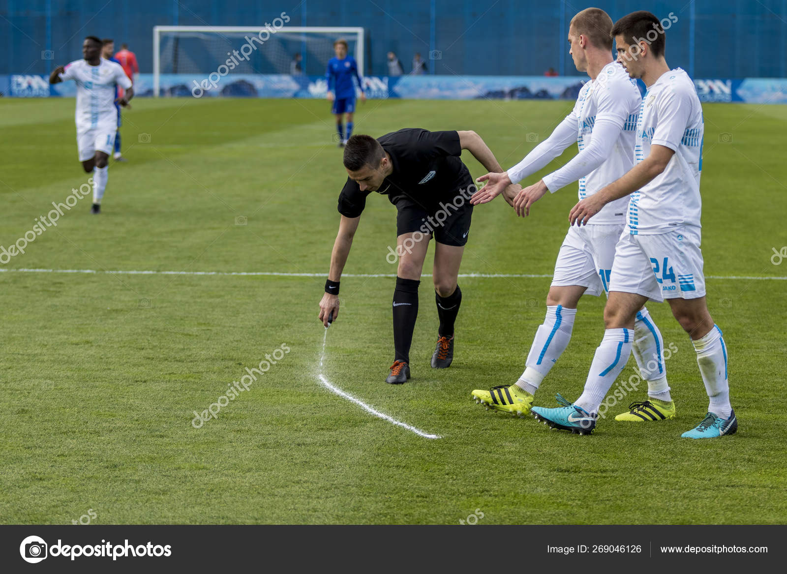 Zagreb Croatia April 2018 Croatian First Football League Game Gnk – Stock  Editorial Photo © Dariozg #269046126