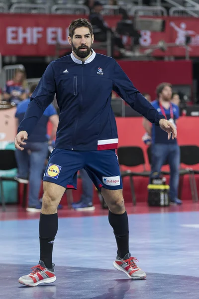 Zagreb Croacia Enero 2018 Campeonato Europa Balonmano Masculino Ehf Euro — Foto de Stock