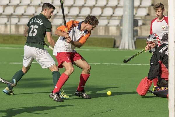 Zagreb Croatia June 2018 Croatian Field Hockey Championship Zelina Hahk — 스톡 사진