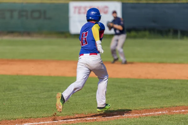 Karlovac Kroatië Mei 2018 Euro Interleague Honkbalwedstrijd Tussen Honkbal Club — Stockfoto