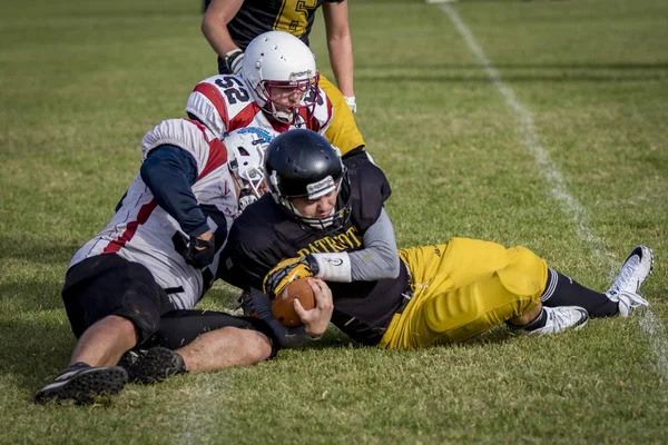 Zagreb Hırvatistan Ekim 2018 Hırvat Futbol Ligi Zagreb Patriots Saraybosna — Stok fotoğraf