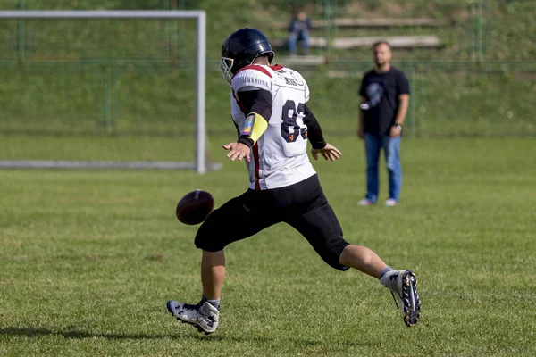 Zagreb Hırvatistan Ekim 2018 Hırvat Futbol Ligi Zagreb Patriots Saraybosna — Stok fotoğraf