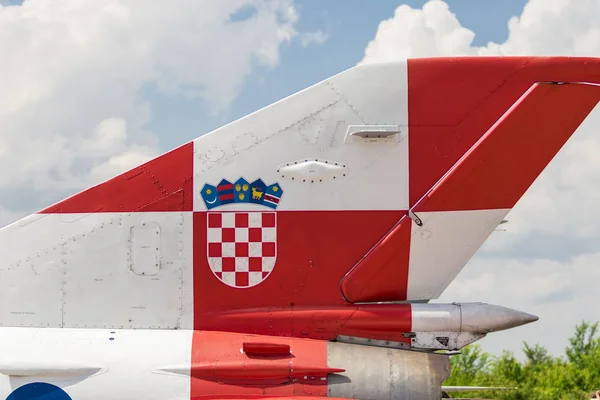 Velika Gorica Croacia Mayo 2018 Airvg 2018 Airshow Cuento Fuerza — Foto de Stock