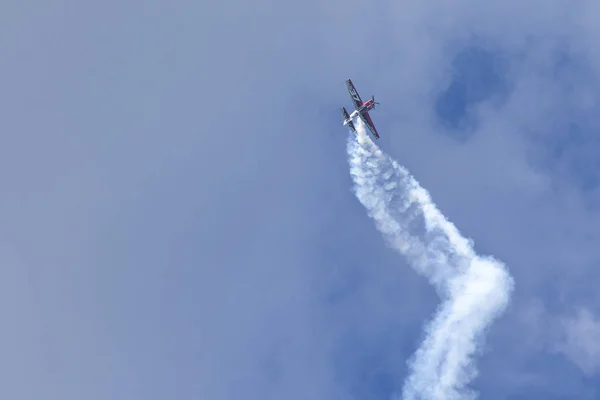 Velika Gorica Croacia Mayo 2018 Airvg 2018 Airshow Extra 330 — Foto de Stock