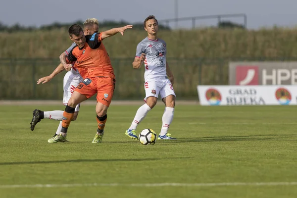 Velika Gorica Kroatië Mei 2018 Kroatisch Tweede Voetbalcompetitie Wedstrijd Tussen — Stockfoto