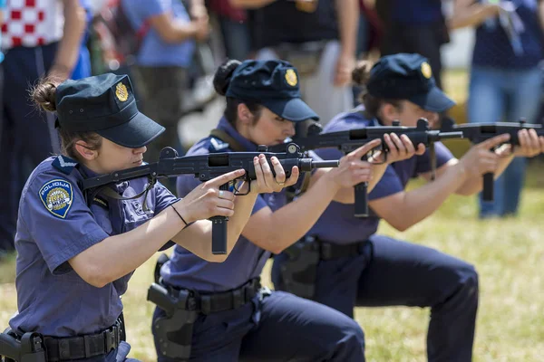 Velika Gorica Croatia May 2018 Airvg 2018 Airshow Croatian Police — Stock Photo, Image