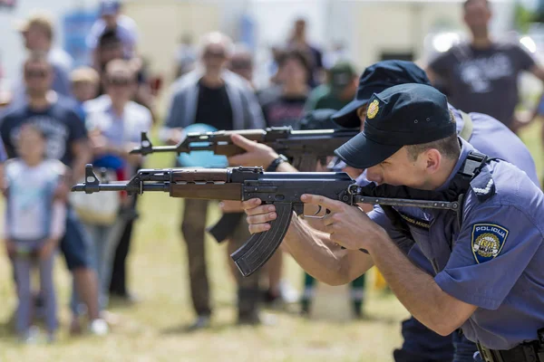 Velika Gorica Croatia May 2018 Airvg 2018 Airshow Croatian Police — Stock Photo, Image