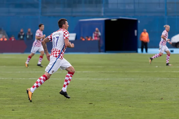 Zagreb Croacia Septiembre 2017 Clasificador Europeo Para Copa Mundial Fútbol — Foto de Stock