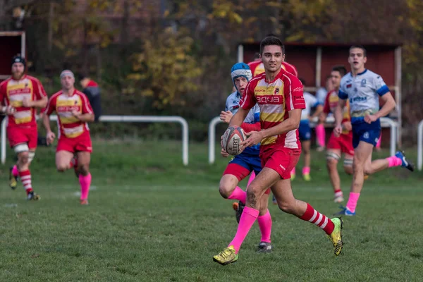 Zagreb Croatia November 2017 Rugby Match Rugby Club Zagreb Rugby — Stock Photo, Image