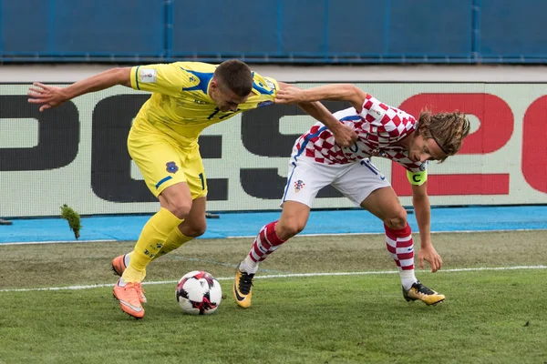 Zagreb Kroatia Syyskuu 2017 Euroopan Karsinnat 2018 Fifa World Cup — kuvapankkivalokuva