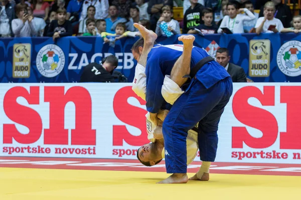 Zagreb Croacia Octubre 2017 Gran Premio Judo Ijf Zagreb 2017 — Foto de Stock