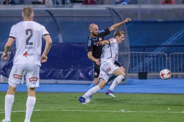 Zagreb Croatia Julho 2017 Uefa Europa League 3Rd Qualifying Game — Fotografia de Stock