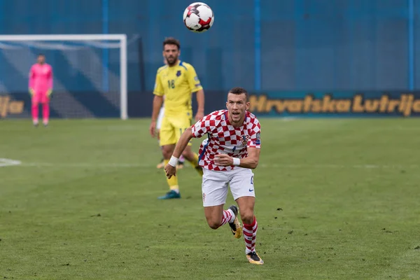 Zagreb Kroatië September 2017 Europese Kwalificatiewedstrijd Voor Het Wereldkampioenschap Voetbal — Stockfoto
