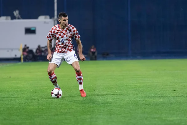 Zagreb Croacia Noviembre 2017 Clasificador Europeo Para Copa Mundial Fútbol — Foto de Stock