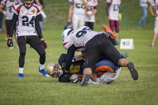 Zagreb Croatia October 2018 Croatian Football League First Game Zagreb — 스톡 사진