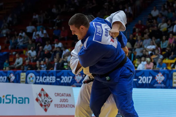 Zagreb Croacia Octubre 2017 Gran Premio Judo Ijf Zagreb 2017 — Foto de Stock