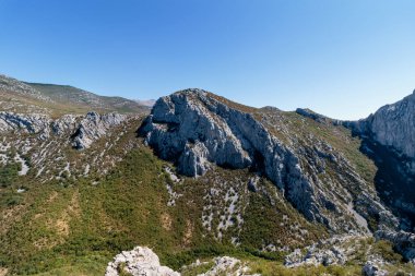 Hırvatistan'da Paklenica milli parkında Velebit dağı