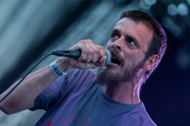 Zagreb, Hırvatistan - 27 Haziran 2017: Zagreb Rockfest 
