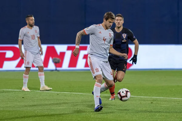 Zagreb Croatia November 2018 Uefa Nations League Football Match Croatia — Stok fotoğraf