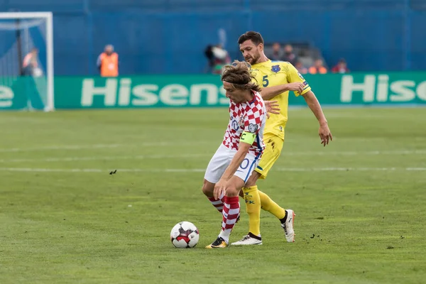 Zagreb Croatia September 2017 European Qualifier 2018 Fifa World Cup — Stock Photo, Image