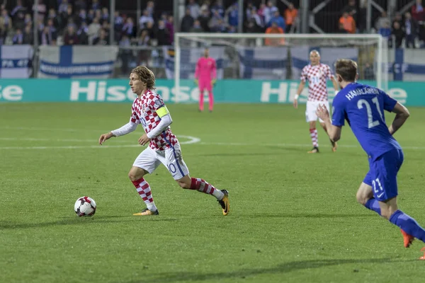 Rijeka Kroatien Oktober 2017 Qualifikation Für Die Fußball Weltmeisterschaft 2018 — Stockfoto