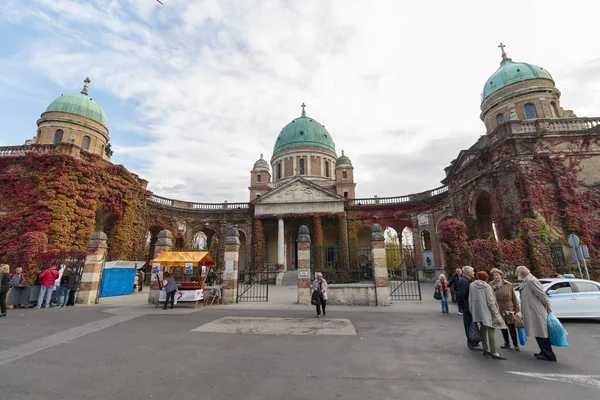 Zagreb Kroatië Oktober 2018 Mirogoj Begraafplaats Zagreb Kroatië — Stockfoto