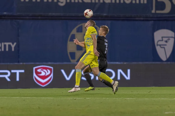 Zagreb Croatia Agosto 2018 Fase Qualificação Leauge Dos Campeões Uefa — Fotografia de Stock