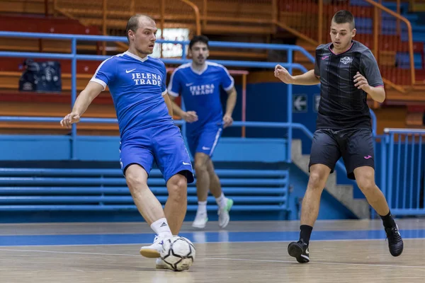 Zagreb Croazia Dicembre 2017 Torneo Calcio Croato Indoor Kutija Sibica — Foto Stock